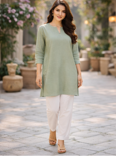 Olive Mist Kurta